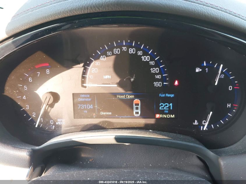 2016 Cadillac Xts Luxury Collection VIN: 2G61M5S37G9100225 Lot: 43241816