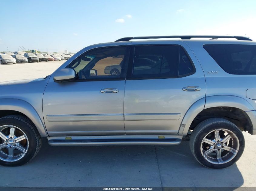 2004 Toyota Sequoia Sr5 V8 VIN: 5TDZT34A64S218269 Lot: 43241839