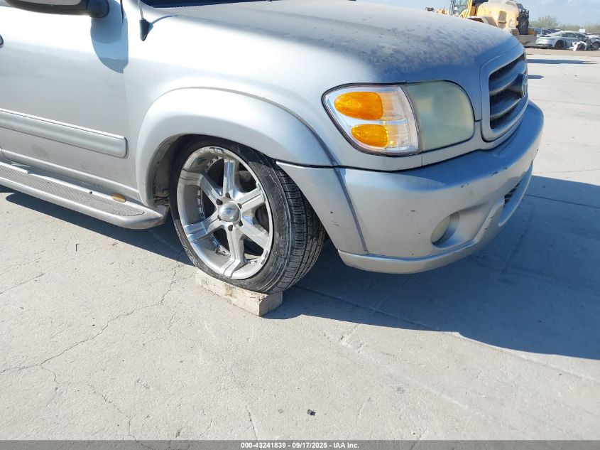 2004 Toyota Sequoia Sr5 V8 VIN: 5TDZT34A64S218269 Lot: 43241839