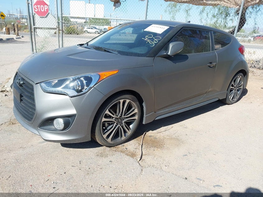 KMHTC6AE0EU184269 2014 HYUNDAI VELOSTER photo no. 2