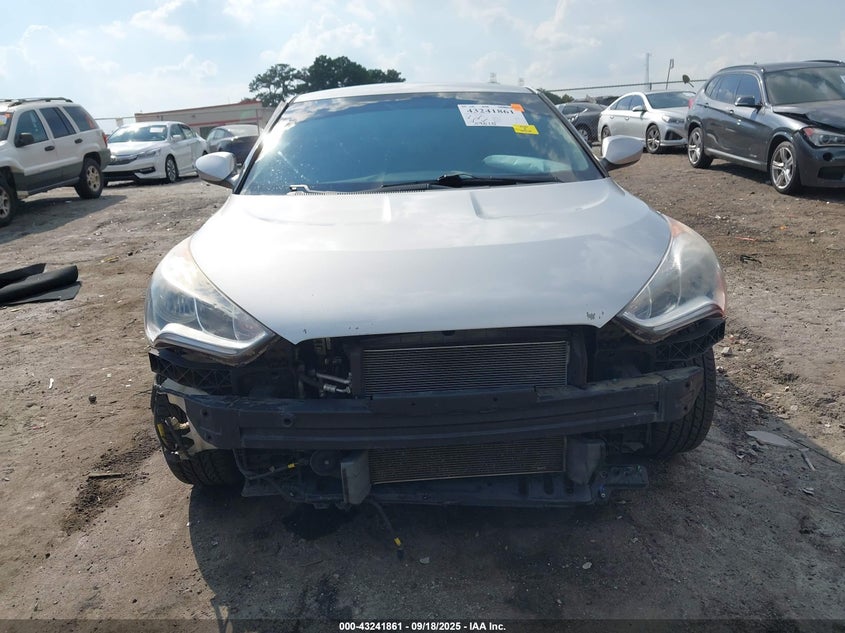 2016 HYUNDAI VELOSTER - KMHTC6AD4GU275698