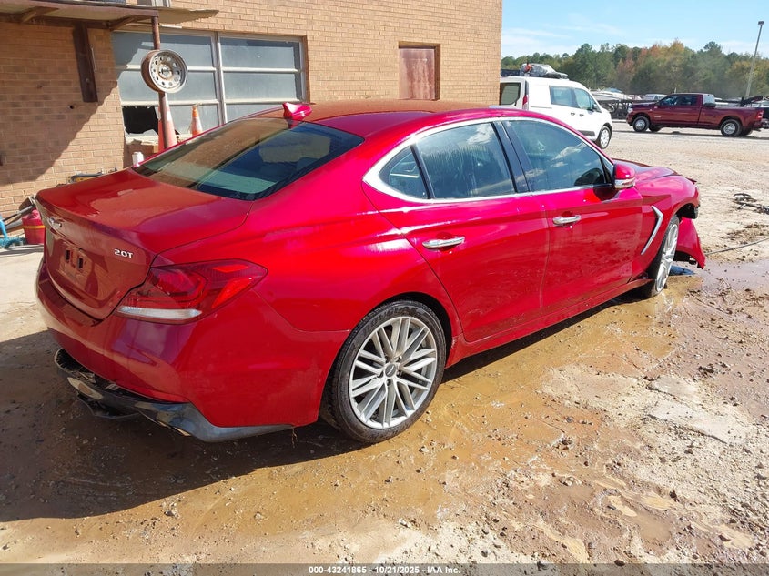 KMTG64LAXMU076561 2021 GENESIS G70 photo no. 4