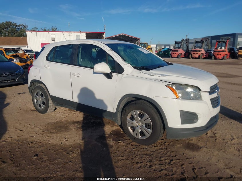 2016 CHEVROLET TRAX 1LS - 3GNCJKSB2GL261011