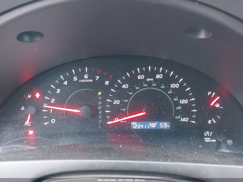 2009 Toyota Camry Le VIN: 4T1BE46K99U353140 Lot: 43241886