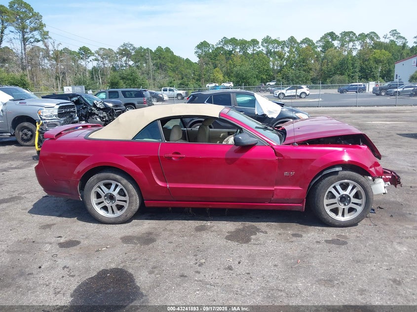 2005 Ford Mustang Gt VIN: 1ZVFT85H855193777 Lot: 43241893