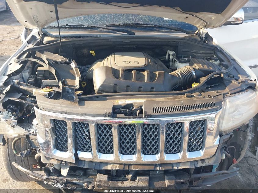 2012 Jeep Grand Cherokee Overland VIN: 1C4RJECT6CC215375 Lot: 43241898