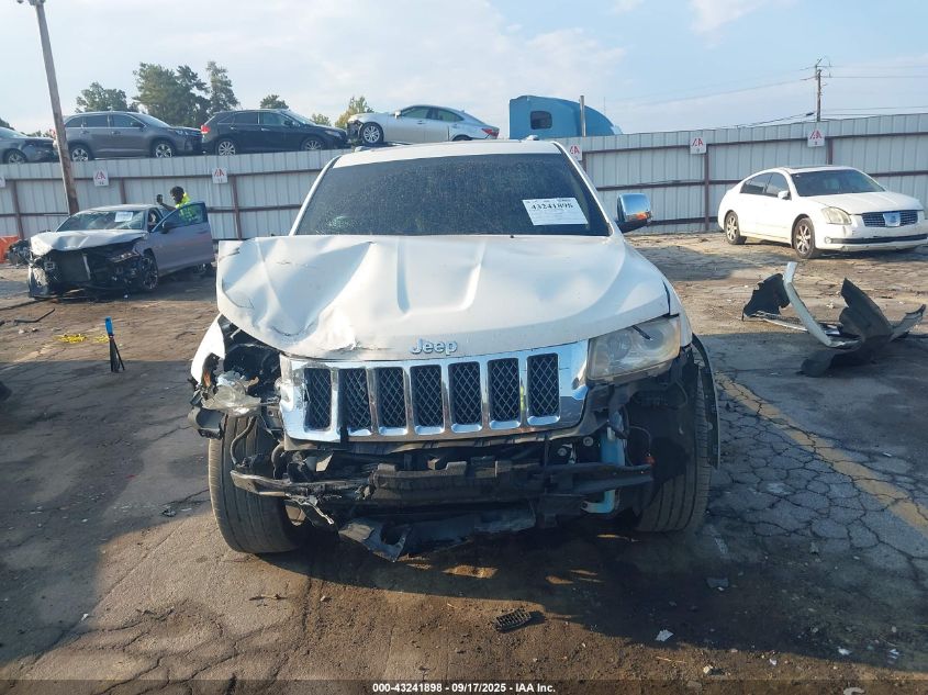 2012 Jeep Grand Cherokee Overland VIN: 1C4RJECT6CC215375 Lot: 43241898