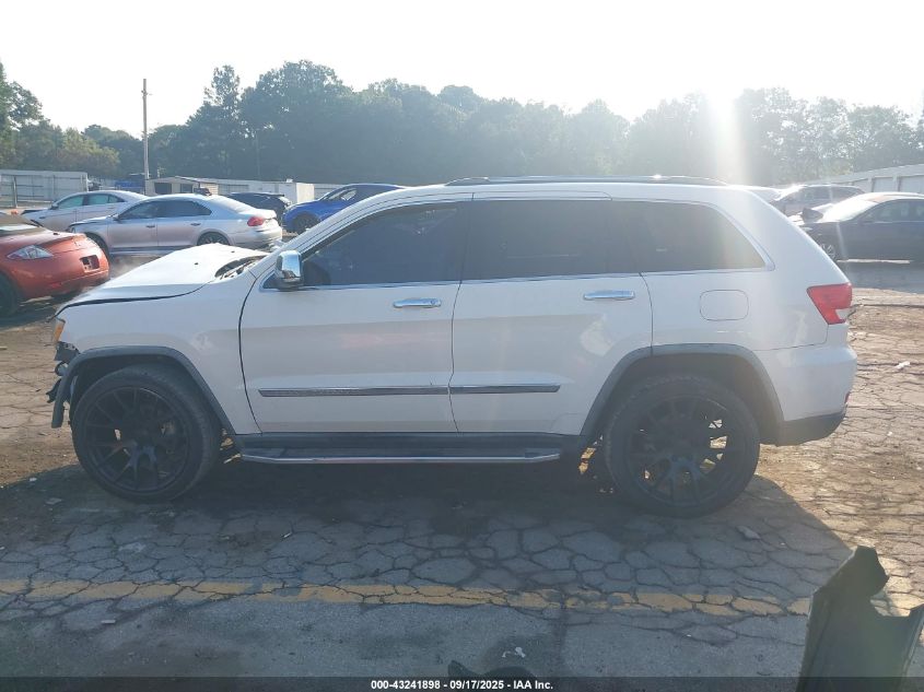 2012 Jeep Grand Cherokee Overland VIN: 1C4RJECT6CC215375 Lot: 43241898