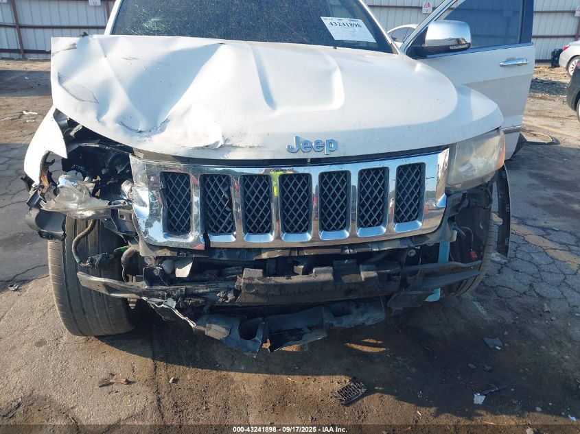 2012 Jeep Grand Cherokee Overland VIN: 1C4RJECT6CC215375 Lot: 43241898