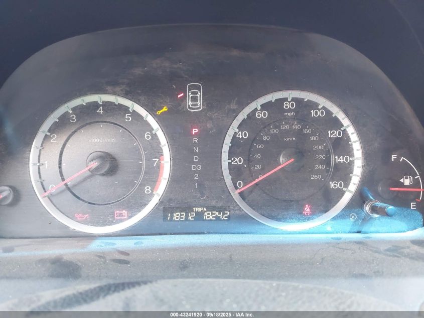 2010 Honda Accord 3.5 Ex-L VIN: 5KBCP3F81AB011925 Lot: 43241920