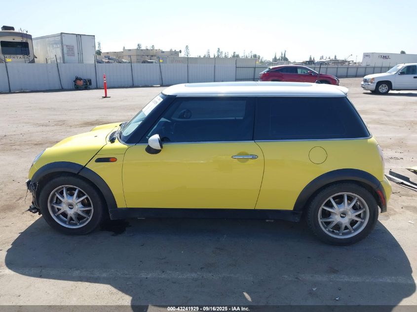 2004 Mini Cooper VIN: WMWRC33424TJ62339 Lot: 43241929
