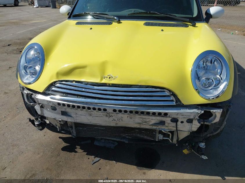 2004 Mini Cooper VIN: WMWRC33424TJ62339 Lot: 43241929