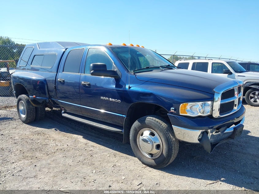 3D7MU48C73G805348 2003 Dodge Ram 3500 Slt/Laramie/St auction photo 1