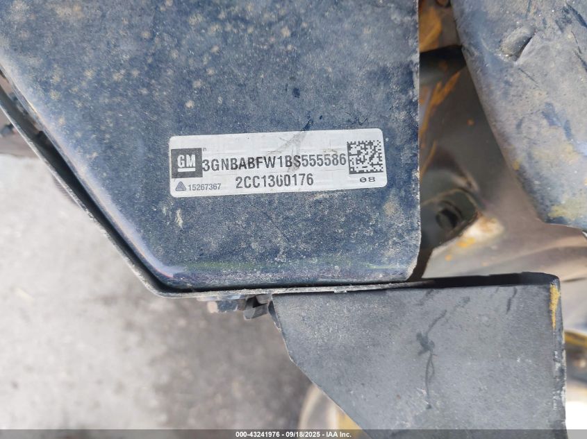 2011 Chevrolet Hhr Lt VIN: 3GNBABFW1BS555586 Lot: 43241976