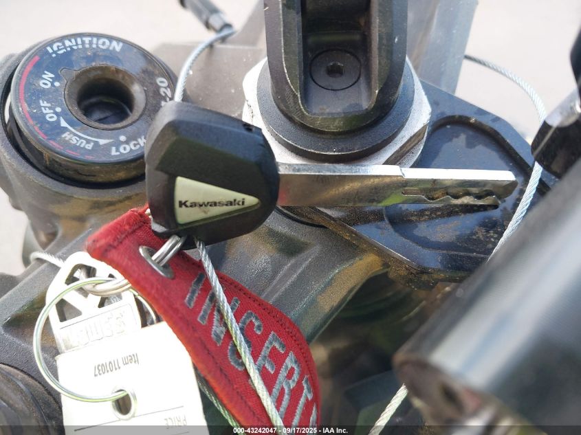 2025 Kawasaki Zx636 K VIN: JKBZXJK16SA010341 Lot: 43242047