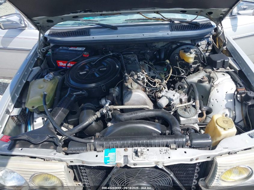 1983 Mercedes-Benz 300 Dt VIN: WDBAB33A9DB030157 Lot: 43242059