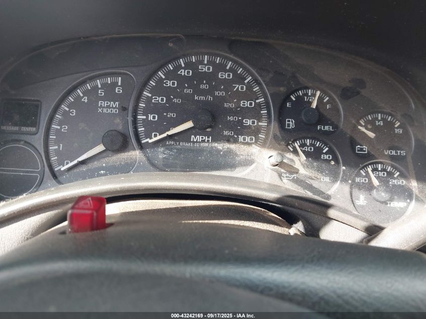 2002 Chevrolet Silverado 1500 Ls VIN: 2GCEK19T521378079 Lot: 43242169