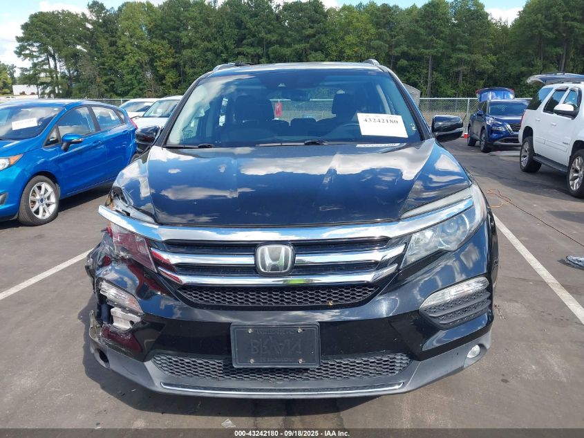 2017 Honda Pilot Touring VIN: 5FNYF5H91HB005559 Lot: 43242180