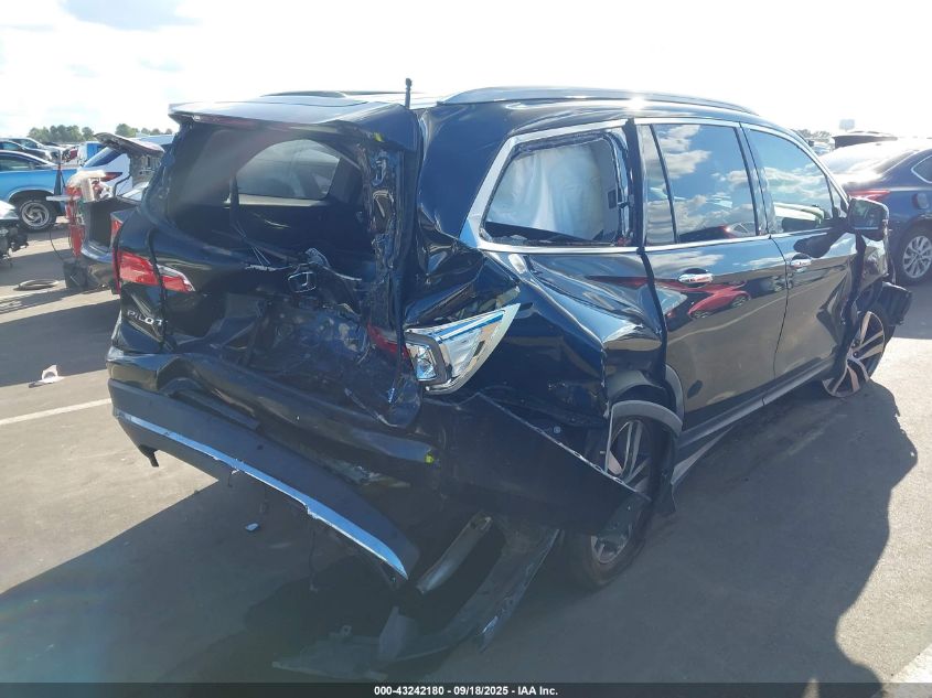 2017 Honda Pilot Touring VIN: 5FNYF5H91HB005559 Lot: 43242180