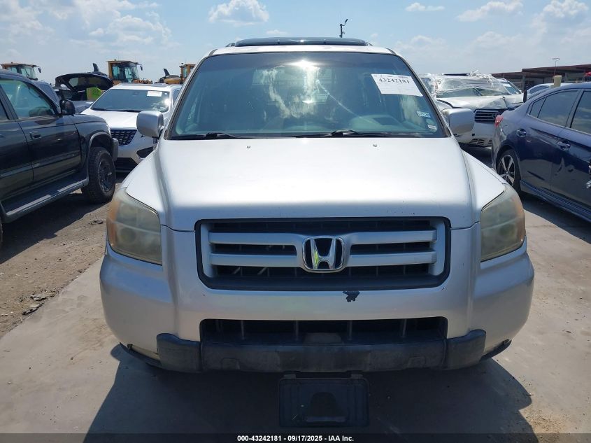 2008 Honda Pilot Se VIN: 5FNYF28358B007504 Lot: 43242181