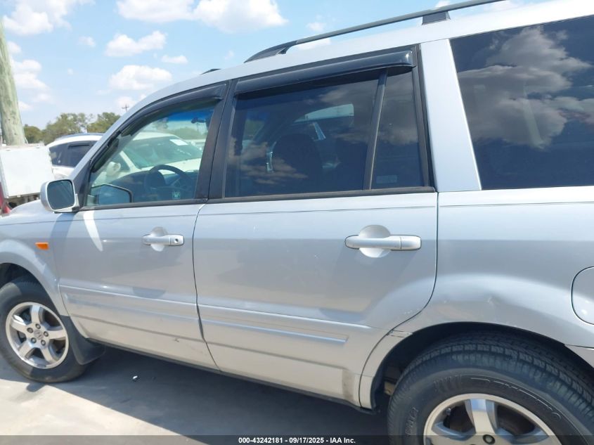 2008 Honda Pilot Se VIN: 5FNYF28358B007504 Lot: 43242181