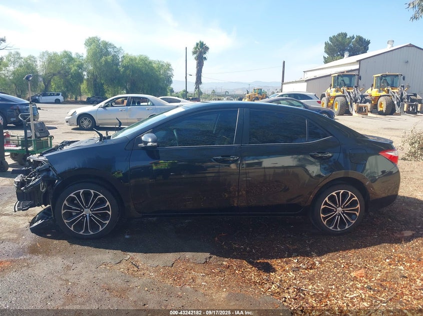2015 Toyota Corolla L/Le/Le Pls/Prm/S/S Pls VIN: 0005YFBURHE5FP335 Lot: 43242182