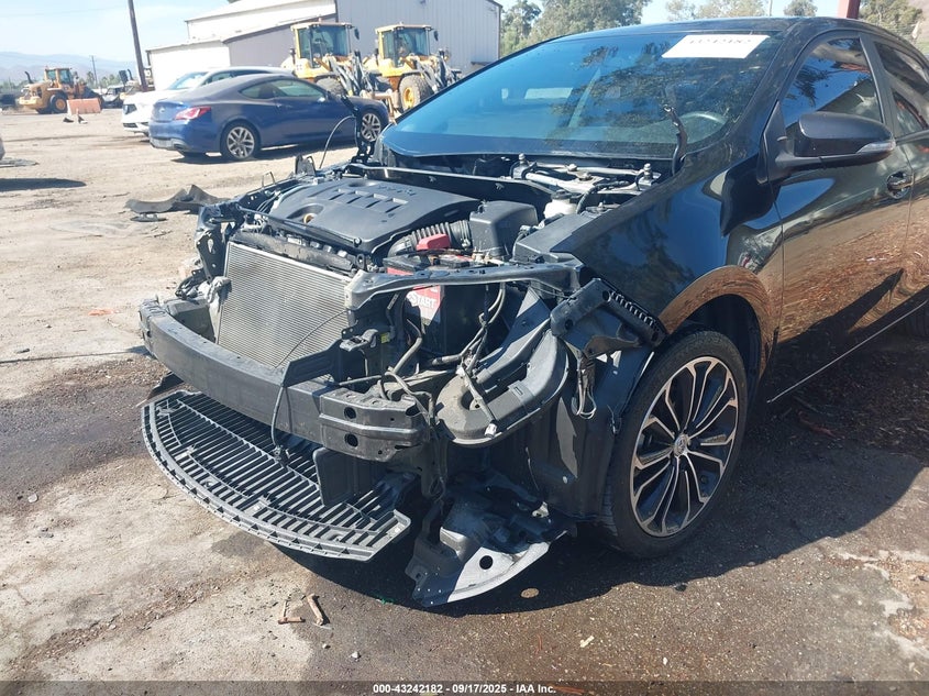 2015 Toyota Corolla L/Le/Le Pls/Prm/S/S Pls VIN: 0005YFBURHE5FP335 Lot: 43242182