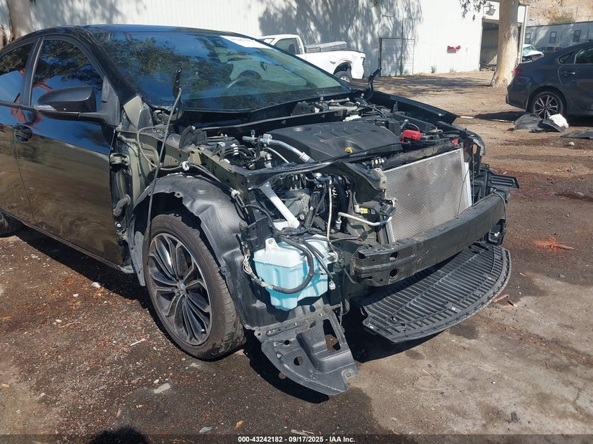 2015 Toyota Corolla L/Le/Le Pls/Prm/S/S Pls VIN: 0005YFBURHE5FP335 Lot: 43242182