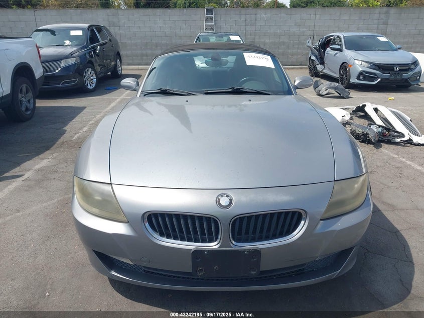 2006 BMW Z4 3.0I VIN: 4USBU33516LW66842 Lot: 43242195