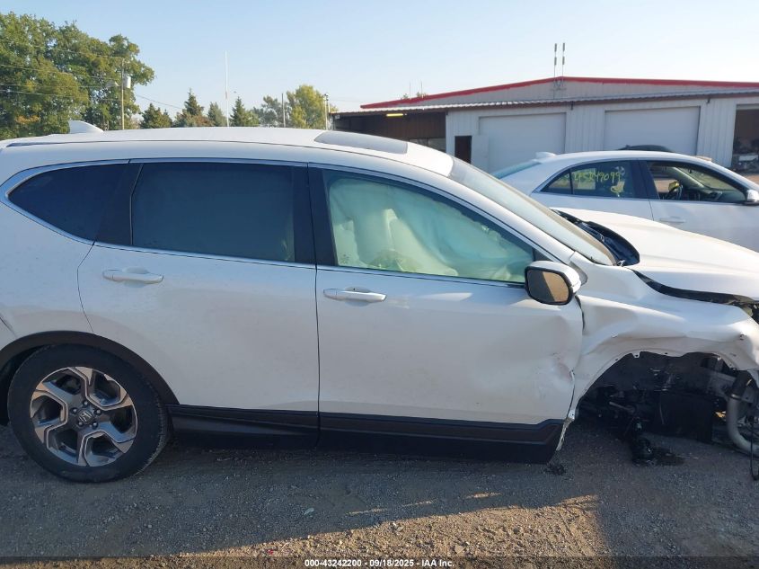 2019 Honda Cr-V Ex-L VIN: 2HKRW2H83KH607186 Lot: 43242200