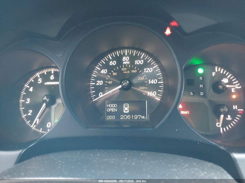 2008 Lexus Gs 350 VIN: JTHBE96S580034548 Lot: 43242208