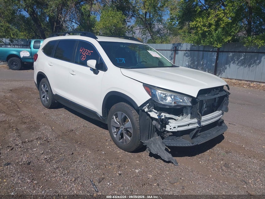 Vin: 4s4wmacd4k3459838, lot: 43736761, subaru ascent premium 2019 img_1