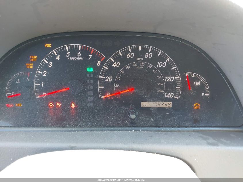 2005 Toyota Camry Xle V6 VIN: 4T1BF30K25U085185 Lot: 43242242