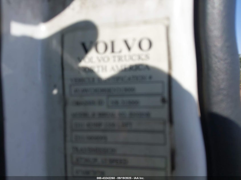 2019 Volvo Vnr VIN: 4V4WC9DH0KN213000 Lot: 43242268