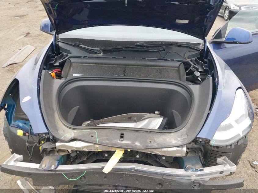 2023 Tesla Model Y Awd/Long Range Dual Motor All-Wheel Drive VIN: 7SAYGDEE1PA099062 Lot: 43242280