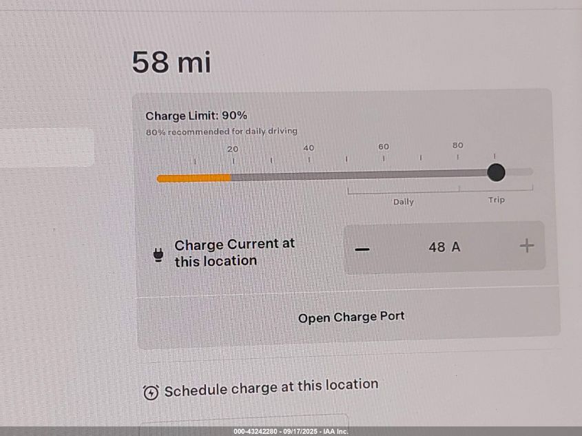 2023 Tesla Model Y Awd/Long Range Dual Motor All-Wheel Drive VIN: 7SAYGDEE1PA099062 Lot: 43242280