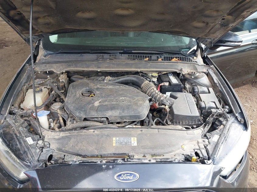 2013 Ford Fusion Se VIN: 3FA6P0HR0DR163221 Lot: 43242316