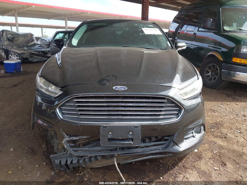2013 Ford Fusion Se VIN: 3FA6P0HR0DR163221 Lot: 43242316
