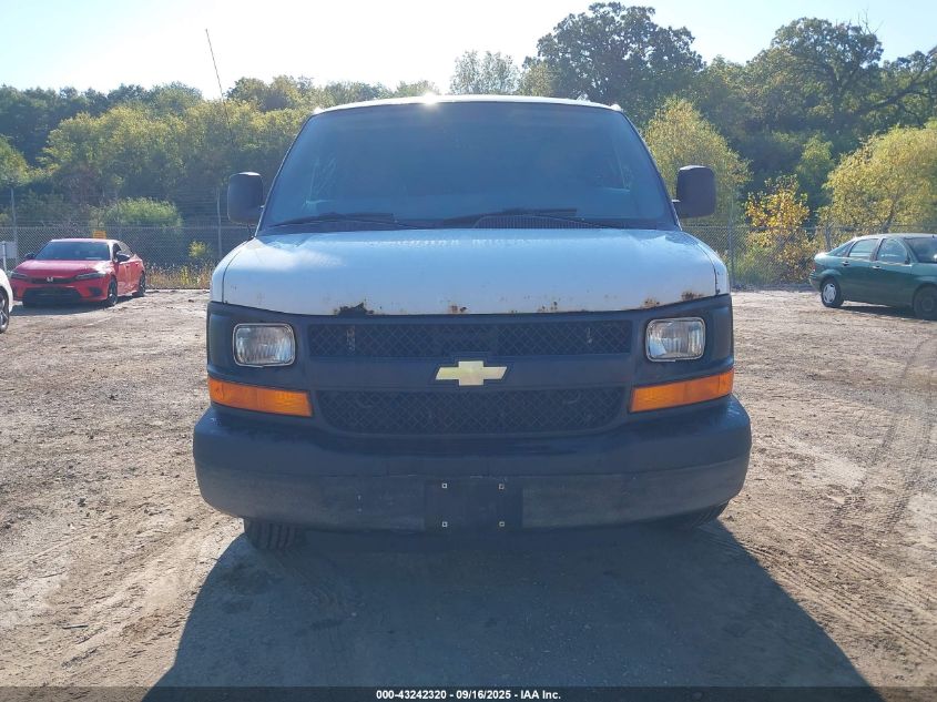 2012 Chevrolet Express 3500 Work Van VIN: 1GCZGTCAXC1180840 Lot: 43242320