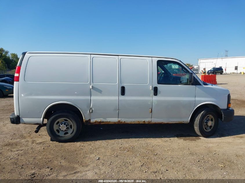 2012 Chevrolet Express 3500 Work Van VIN: 1GCZGTCAXC1180840 Lot: 43242320