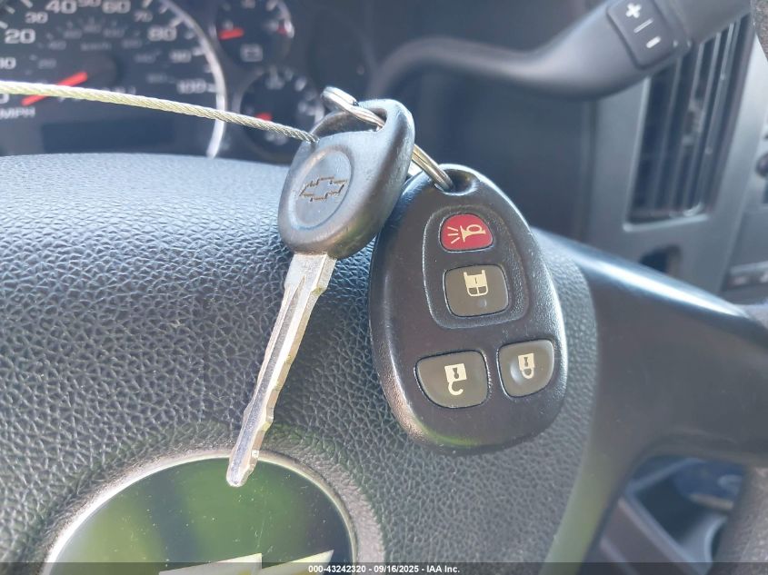 2012 Chevrolet Express 3500 Work Van VIN: 1GCZGTCAXC1180840 Lot: 43242320