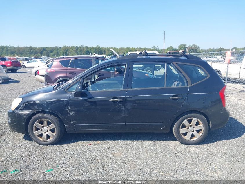 2009 Kia Rondo Lx VIN: KNAFG529X97284740 Lot: 43242321