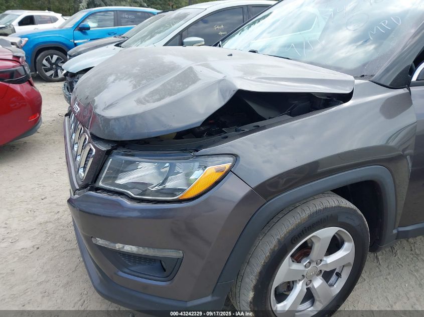 2018 Jeep Compass Latitude Fwd VIN: 3C4NJCBB6JT194296 Lot: 43242329