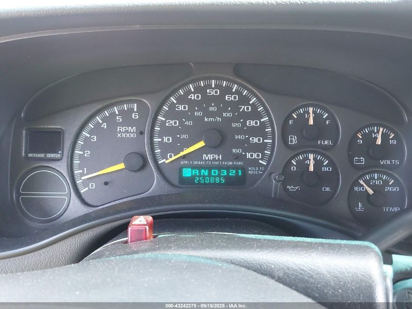 2001 Chevrolet Silverado 1500 Ls VIN: 2GCEK19T211157117 Lot: 43242375