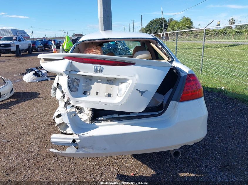 2006 Honda Accord 2.4 Se VIN: 1HGCM56336A037953 Lot: 43242402