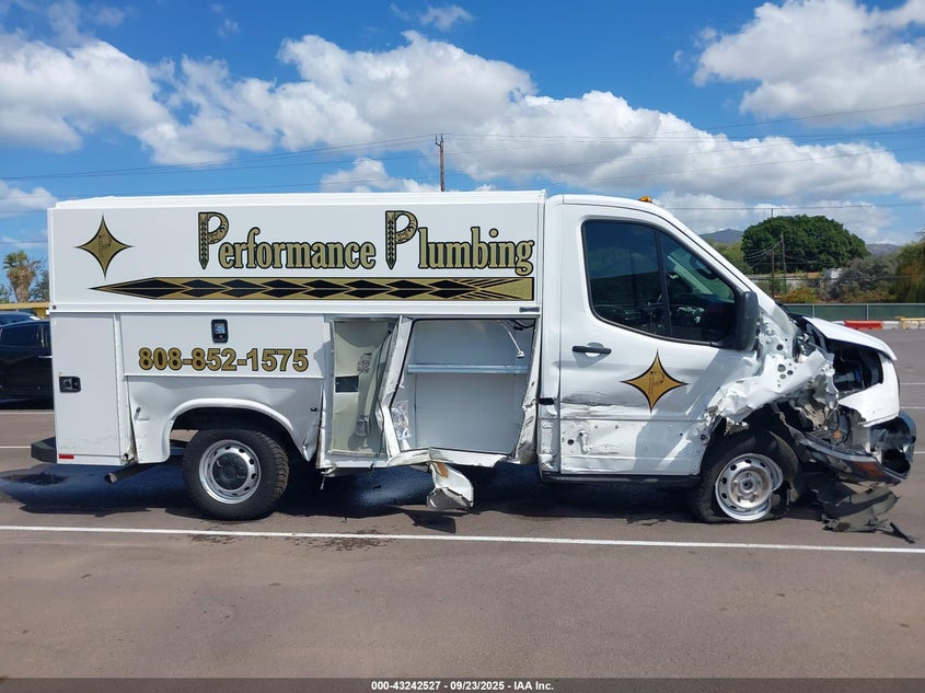 2023 Ford Transit-350 Cutaway VIN: 1FDBW5PG6PKB02386 Lot: 43242527