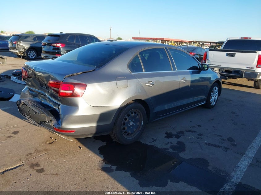 3VW167AJ5HM253713 2017 Volkswagen Jetta 1.4 1.4t S Silver