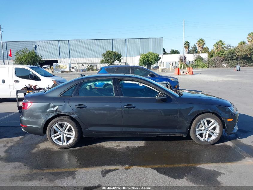 2017 Audi A4 2.0T Premium VIN: WAUGNAF43HN029150 Lot: 43242612