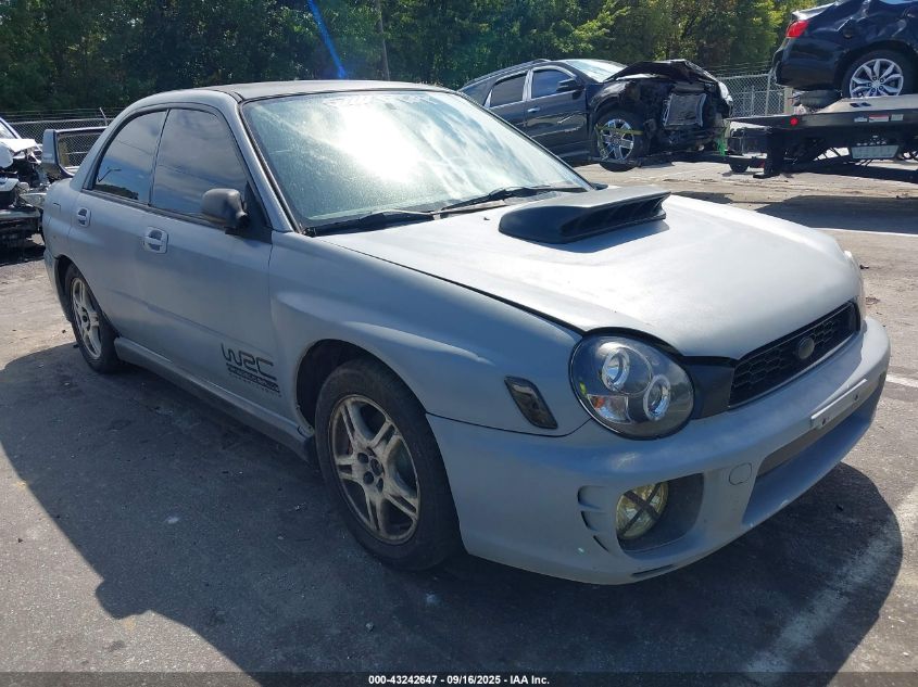 2002 Subaru Impreza Wrx VIN: JF1GD29632H501643 Lot: 43242647