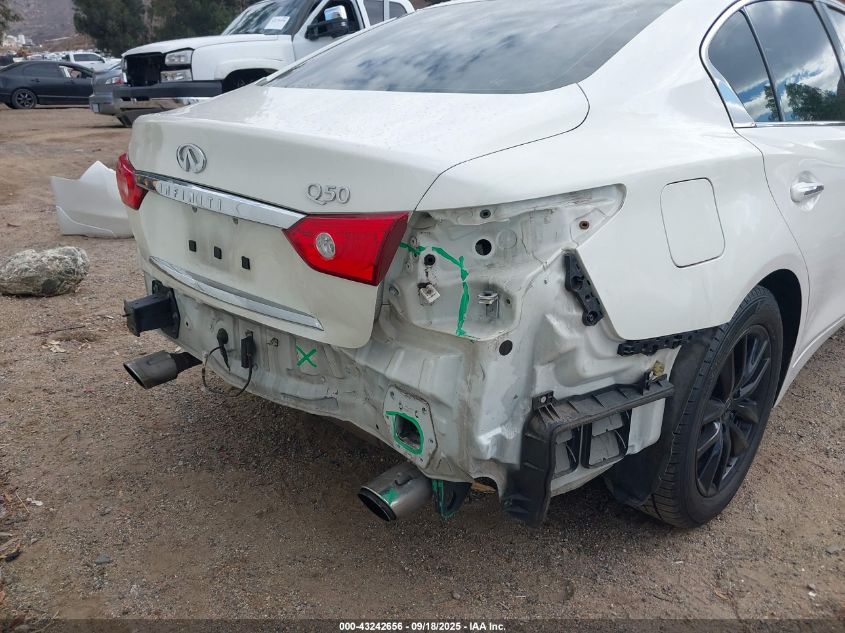 2016 Infiniti Q50 Premium VIN: JN1CV7AP8GM201671 Lot: 43242656